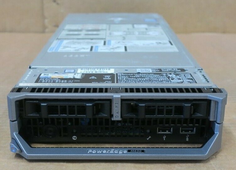 Dell PowerEdge M630 Blade Server 2x 12-Core E5-2670v3 2.3GHz 64GB RAM H330 RAID