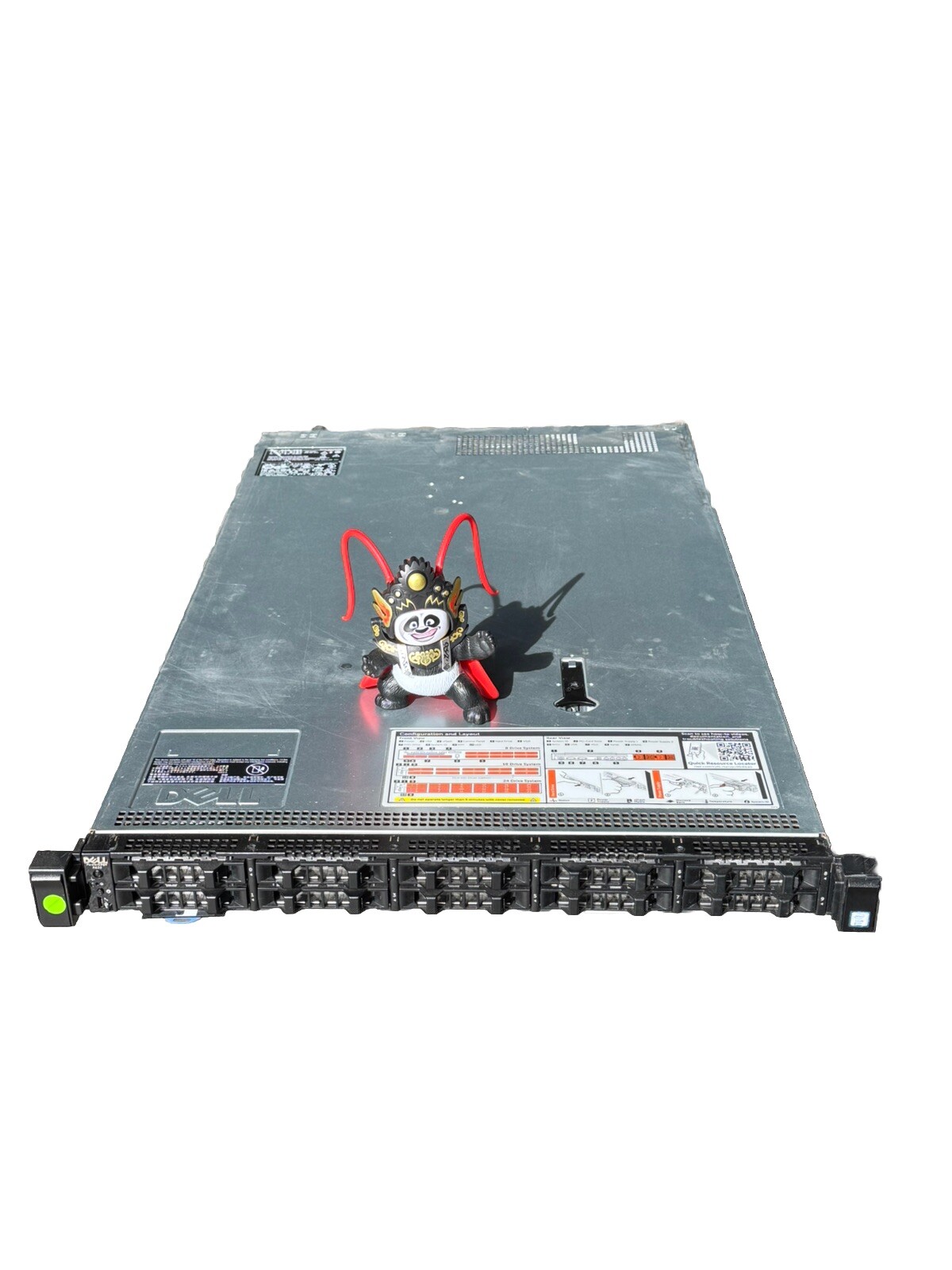 DELL POWEREDGE R630 10SFF 2x 8-Core 2620V4  2.1GHz No RAM No HDD H330 1U Server