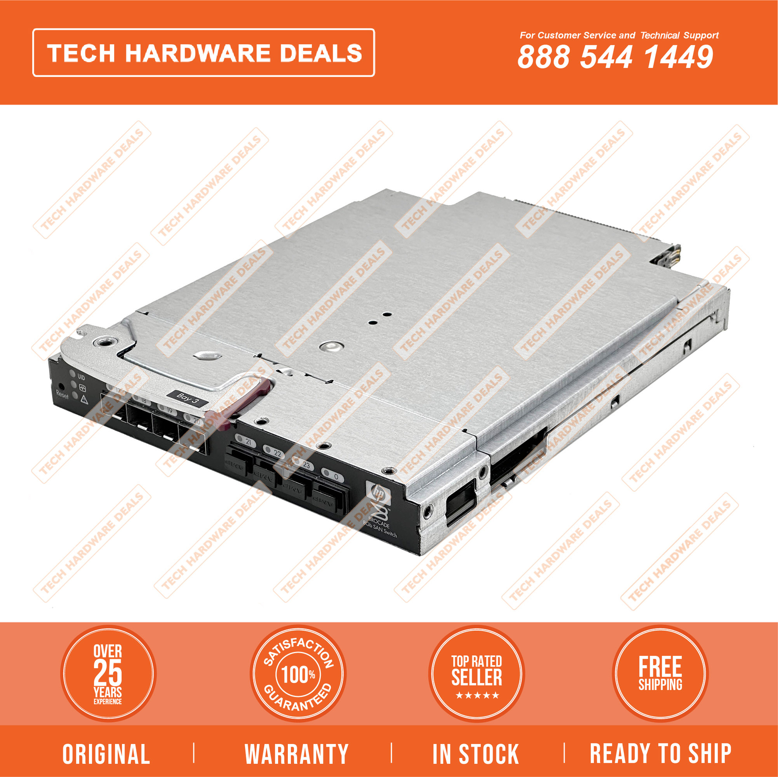 AJ822A    HP B-series 8/24c Power Pack+ SAN Switch for BladeSystem c-Class