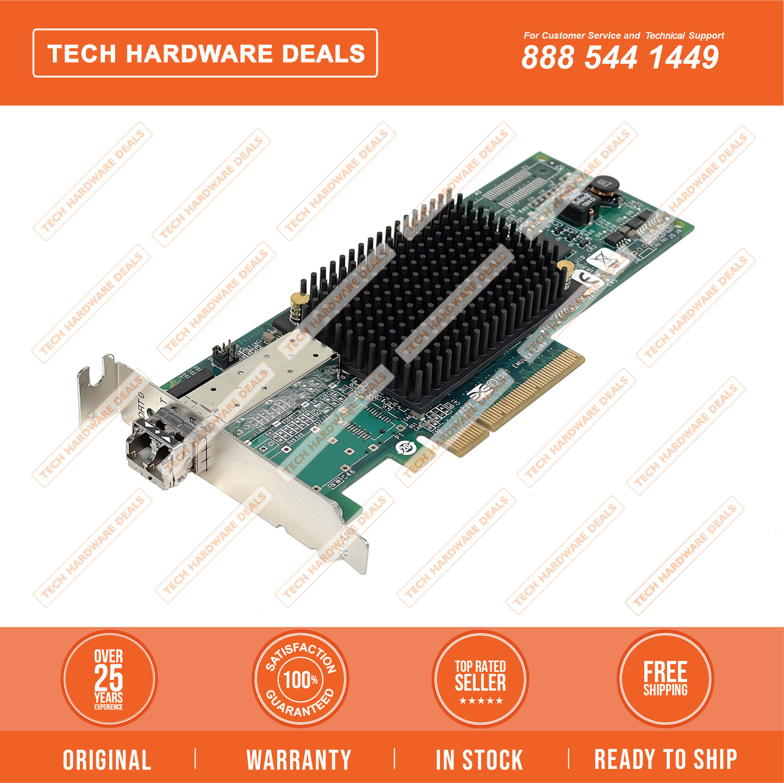 489192-001    HP StorageWorks 81E 8Gb Single Port PCIe Fibre Channel Host Bus Ad