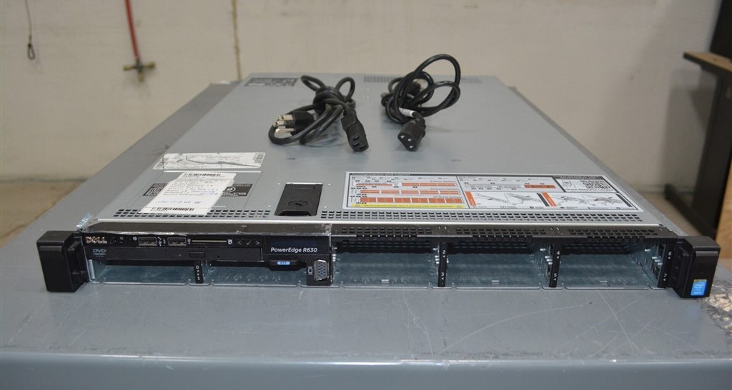 Dell PowerEdge R630 E26S Server 2*INTEL XEON E5-2620 V3 2.4GHz 64GB