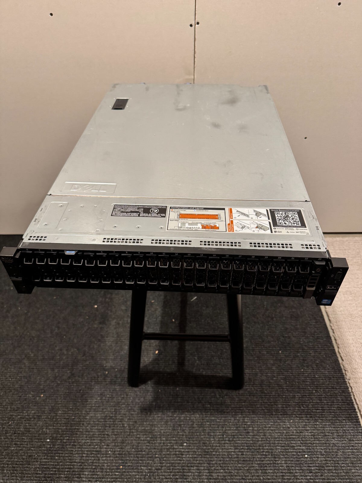 Dell PowerEdge R720xd 24-Slot Server, 2x E5-2680 10c, 128GB RAM –NO STORAGE
