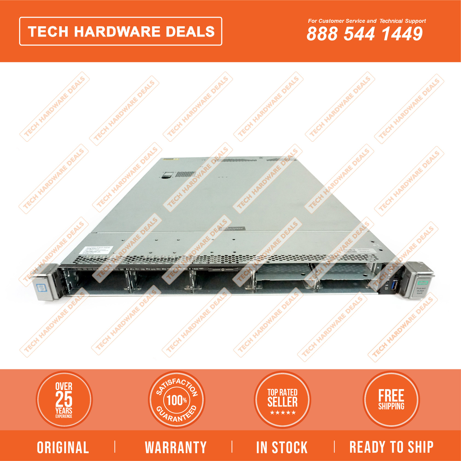 848736-B21    HPE ProLiant DL360 Gen9 E5- 2640v4 2.4 GHz 10-core 1P 16GB-R P440a