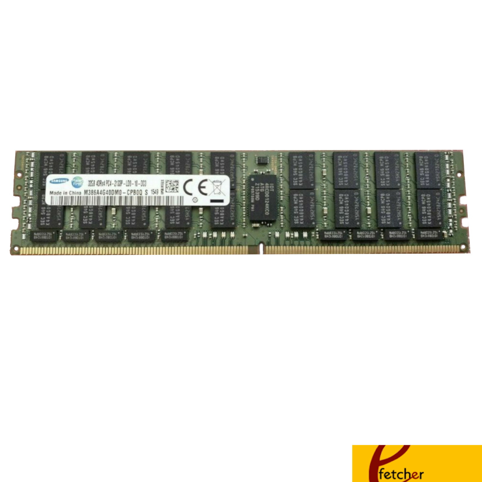 256GB(8x32GB)DDR4 2133MHz ECC LRDIMM Memory Dell PowerEdge R730 R730xd R630 T630