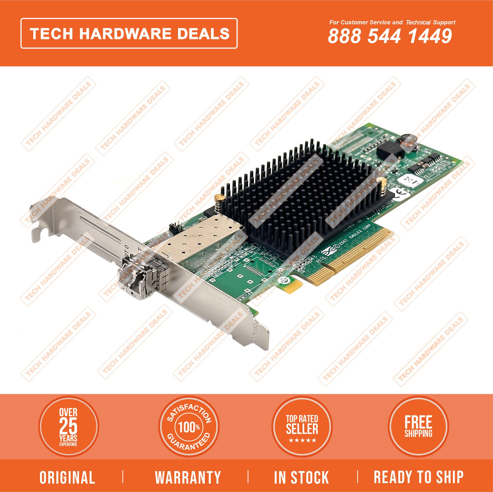 489192-001    HP StorageWorks 81E 8Gb Single Port PCIe Fibre Channel Host Bus Ad