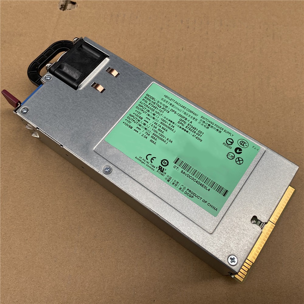 Server Power Supply HSTNS-PD19 570451-001 12V100A For HP DL580G7