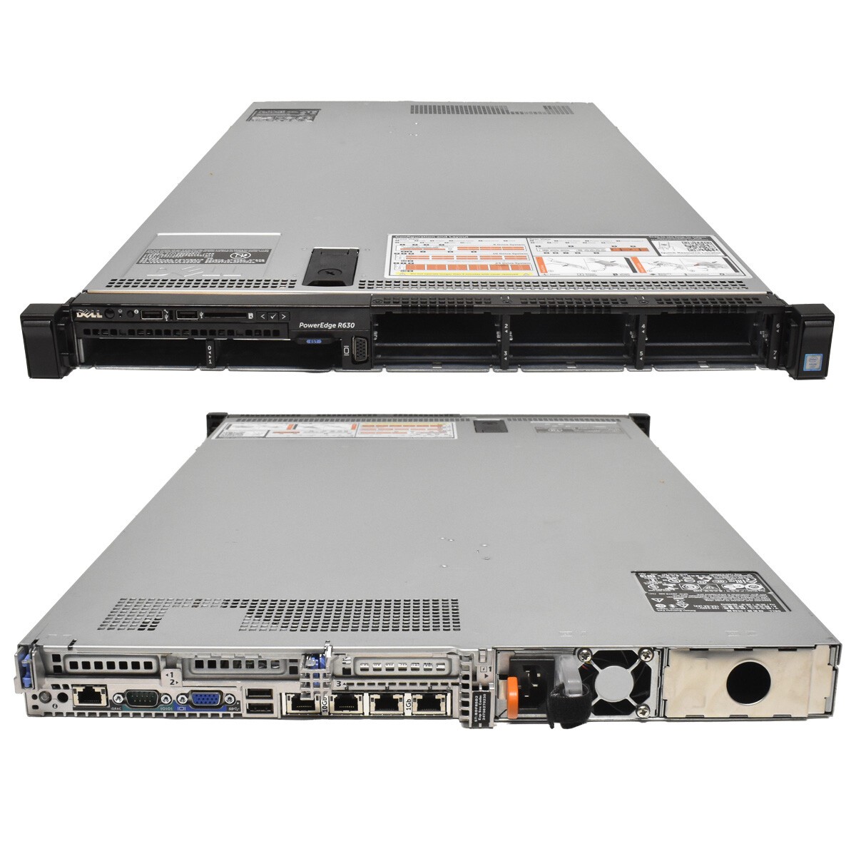 Dell PowerEdge R630 Rack Server 2x E5-2660 V3 32GB DDR4 RAM 8x 2.5″ H330 1x PSU