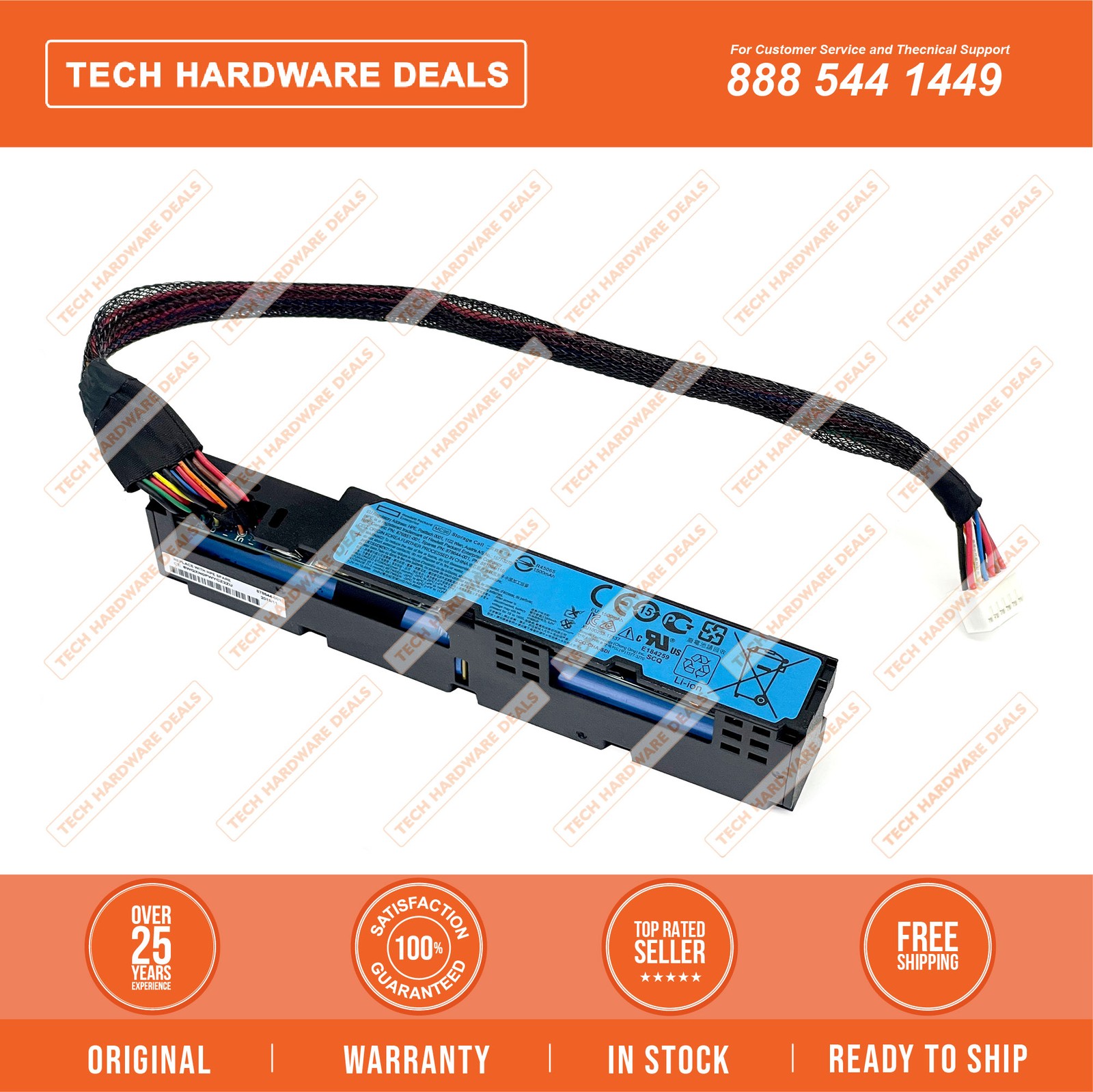876850-001  NEW BULK HPE 96W Smart Storage Battery with 145mm Cable