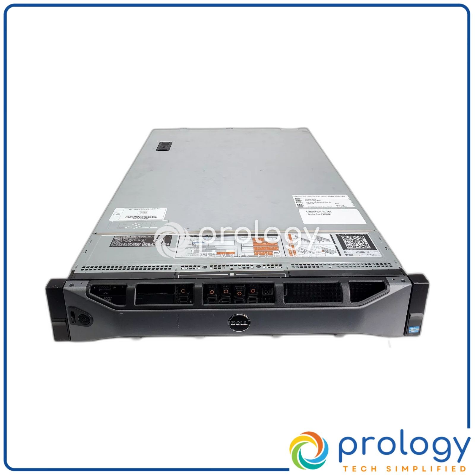DELL POWEREDGE R720 2x Intel E5-2640 16Gb RAM 2x SAS 600Gb 10k Server Dual PSU