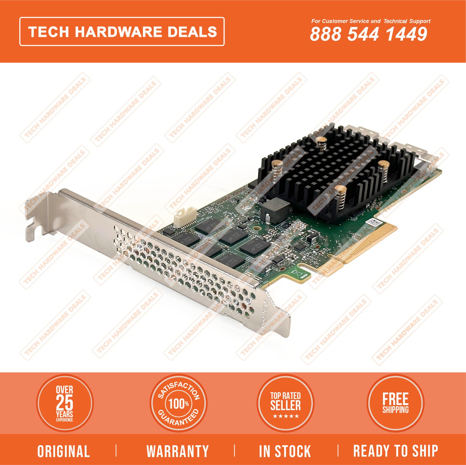 P06367-B21  NEW BULK Broadcom MegaRAID MR416i-p x16 Lanes 4GB Cache NVMe/SAS 12G