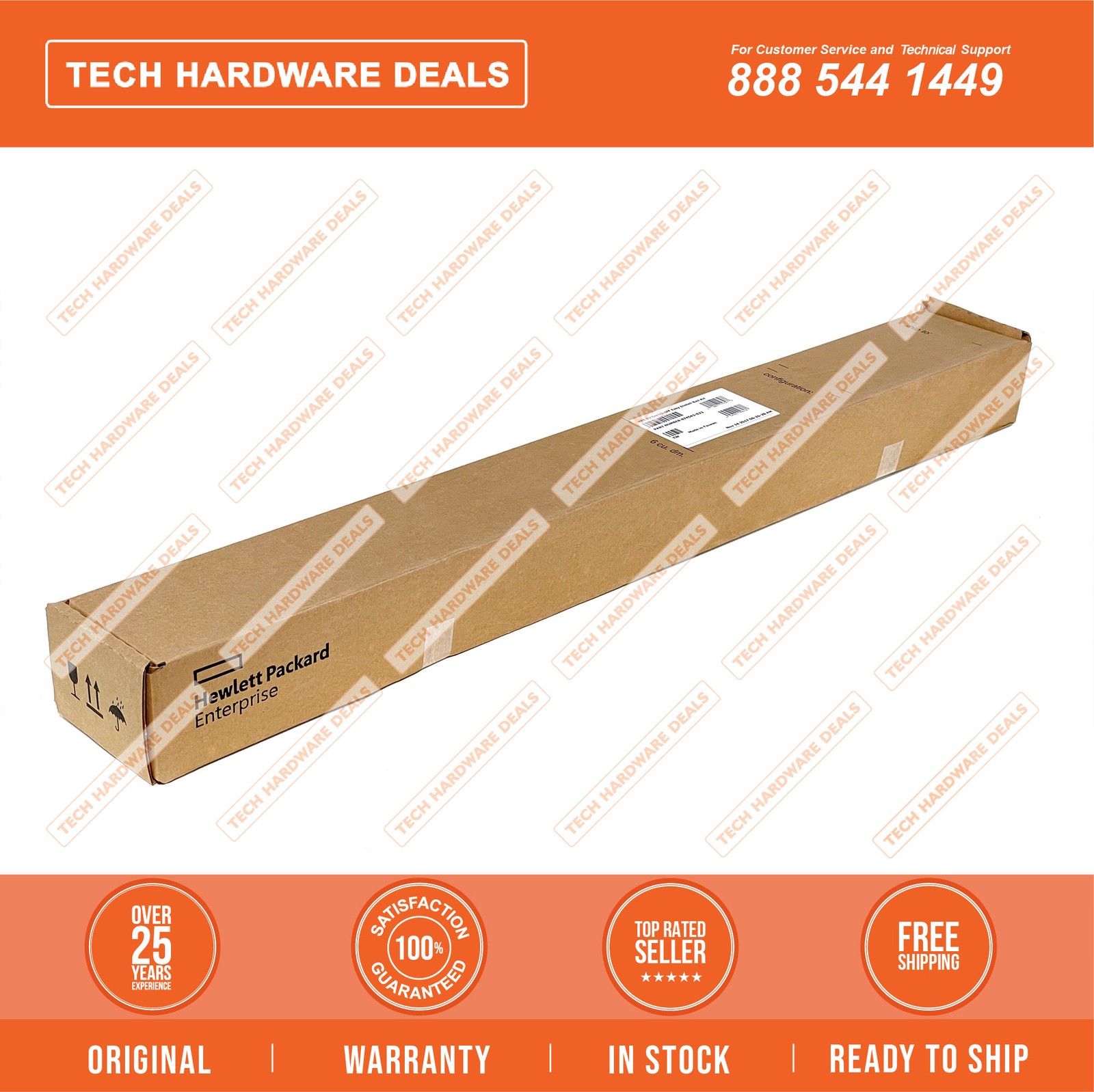 875544-001  RETAIL BOX HPE 1U Gen10 SFF Easy Install Rail Kit