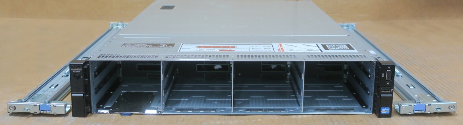 Dell PowerEdge R720xd 2x 6C E5-2630v2 64GB Ram 12x 3.5″ + 2x 2.5″ Bay 2U Server