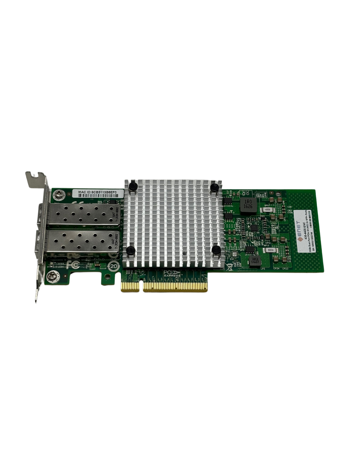Enet 430-4435-ENC 10GB Dual Ports 2x SFP+ Ports Low Profile