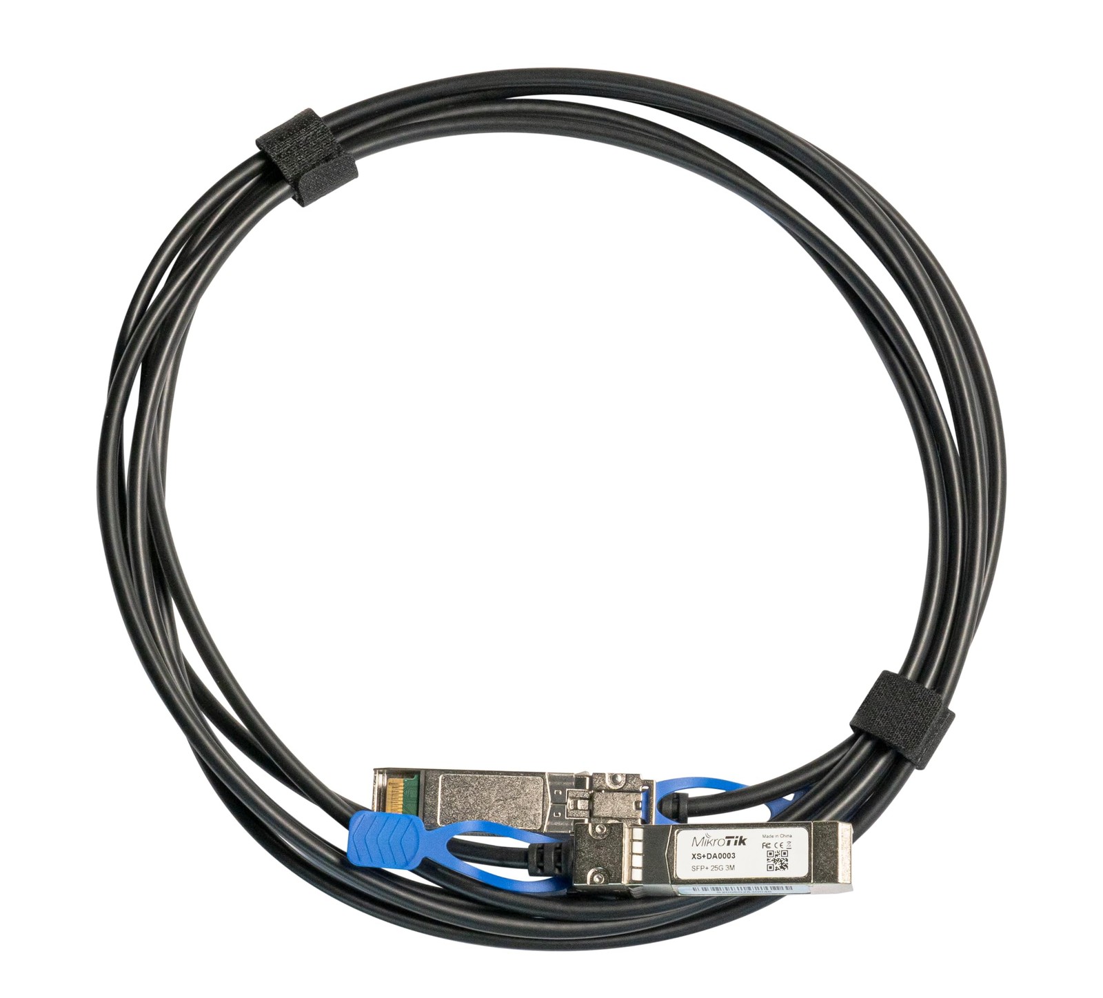Mikro Tik XS+DA0001 Direct Attach Cable SFP 1G, SFP+ 10G and 25G SFP28 Suppor…