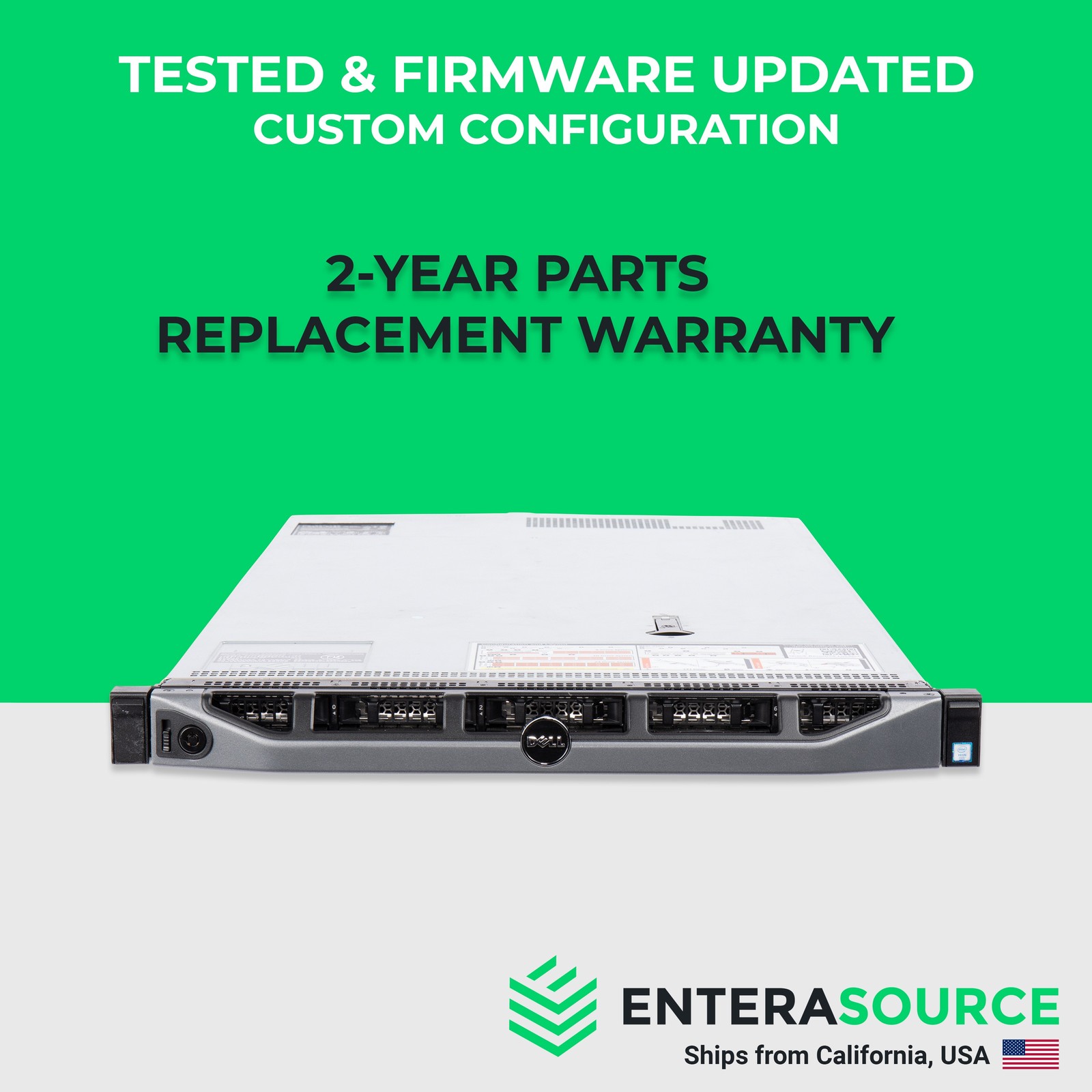 Dell PowerEdge R630 Server 10SFF – Configurable, 2x Xeon, 384GB-1.5TB RAM
