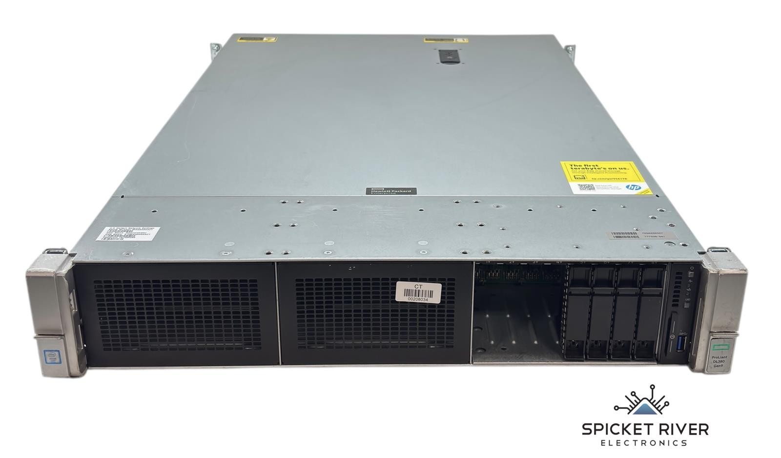 HP ProLiant DL380 Gen9 2x 8-Core E5-2640v3 2.60GHz 32GB RAM 8x 2.5″ Bays No HDDs