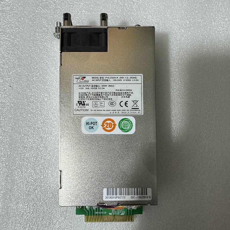 For P1S-2300V-R P1S2300VR 300W Server Power Supply 100% Tested