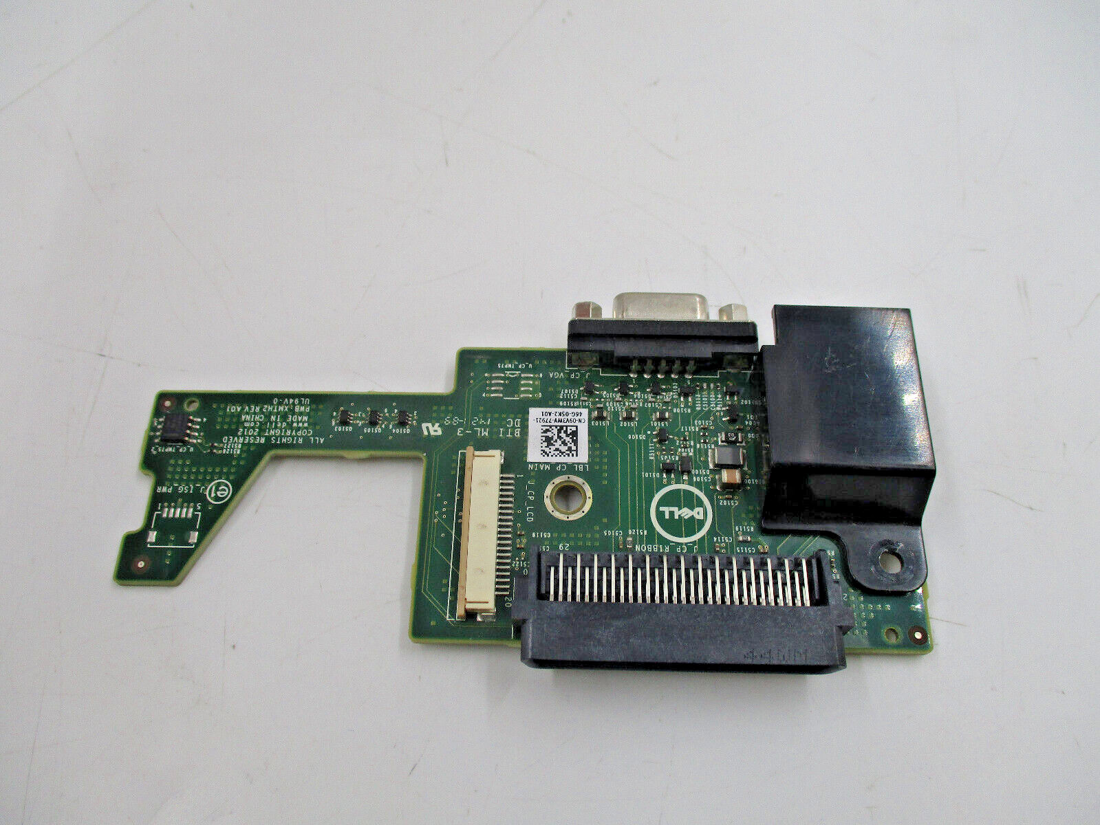 Dell PowerEdge R720 Front Control Panel Board Dell P/N: 09V3WV Tested Working