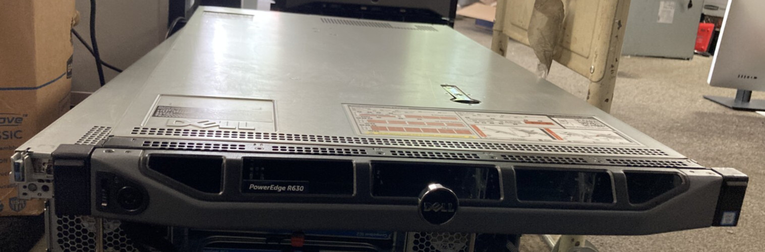Dell PowerEdge R630 Intel 2x E5-2667 v4 @3.20GHz 128GB RAM NO HSS 2x 750W PSU