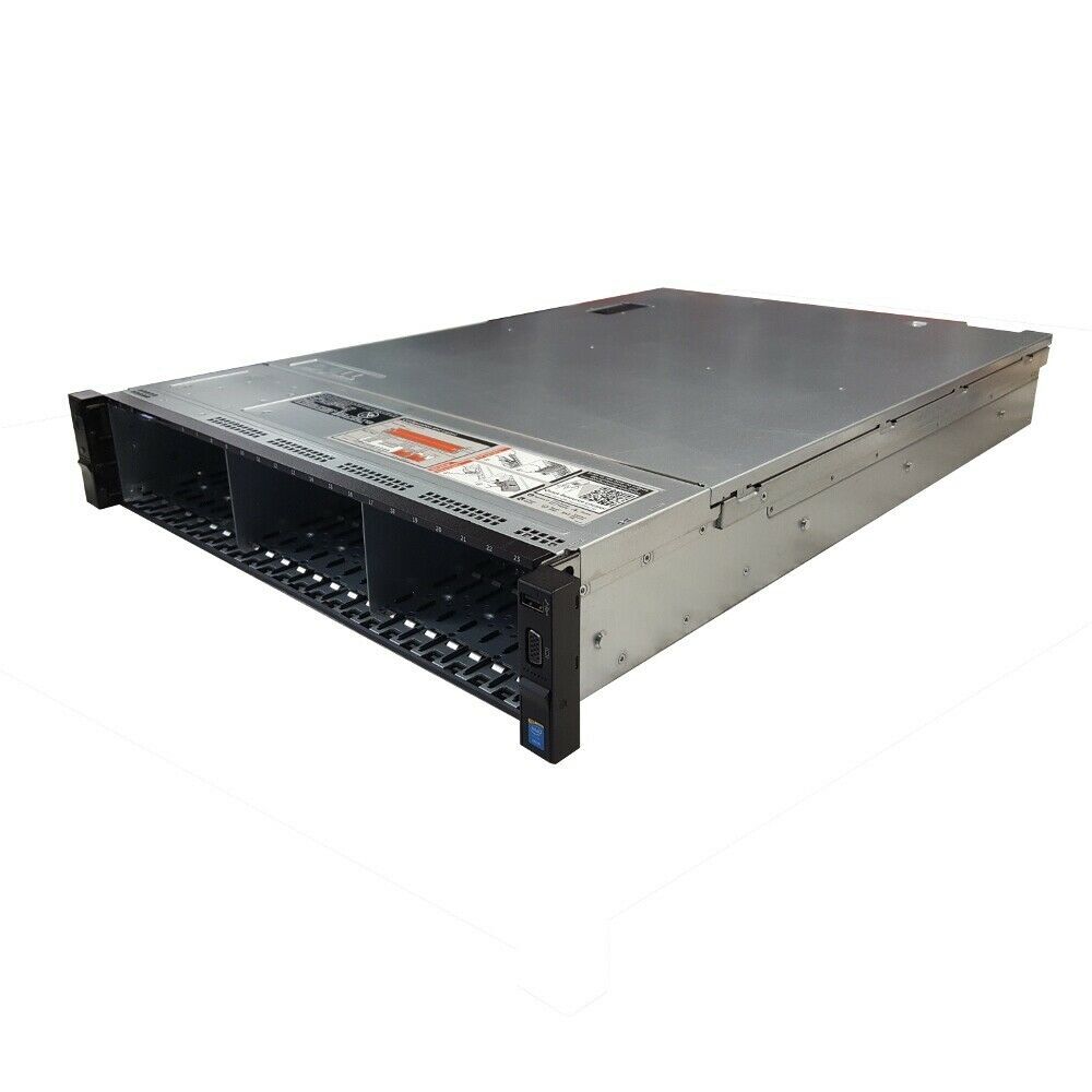 Dell R730XD 26B SFF 2x 12-Core 2.60GHz E5-2690 v3 32GB 8x 1.2TB HDD H730