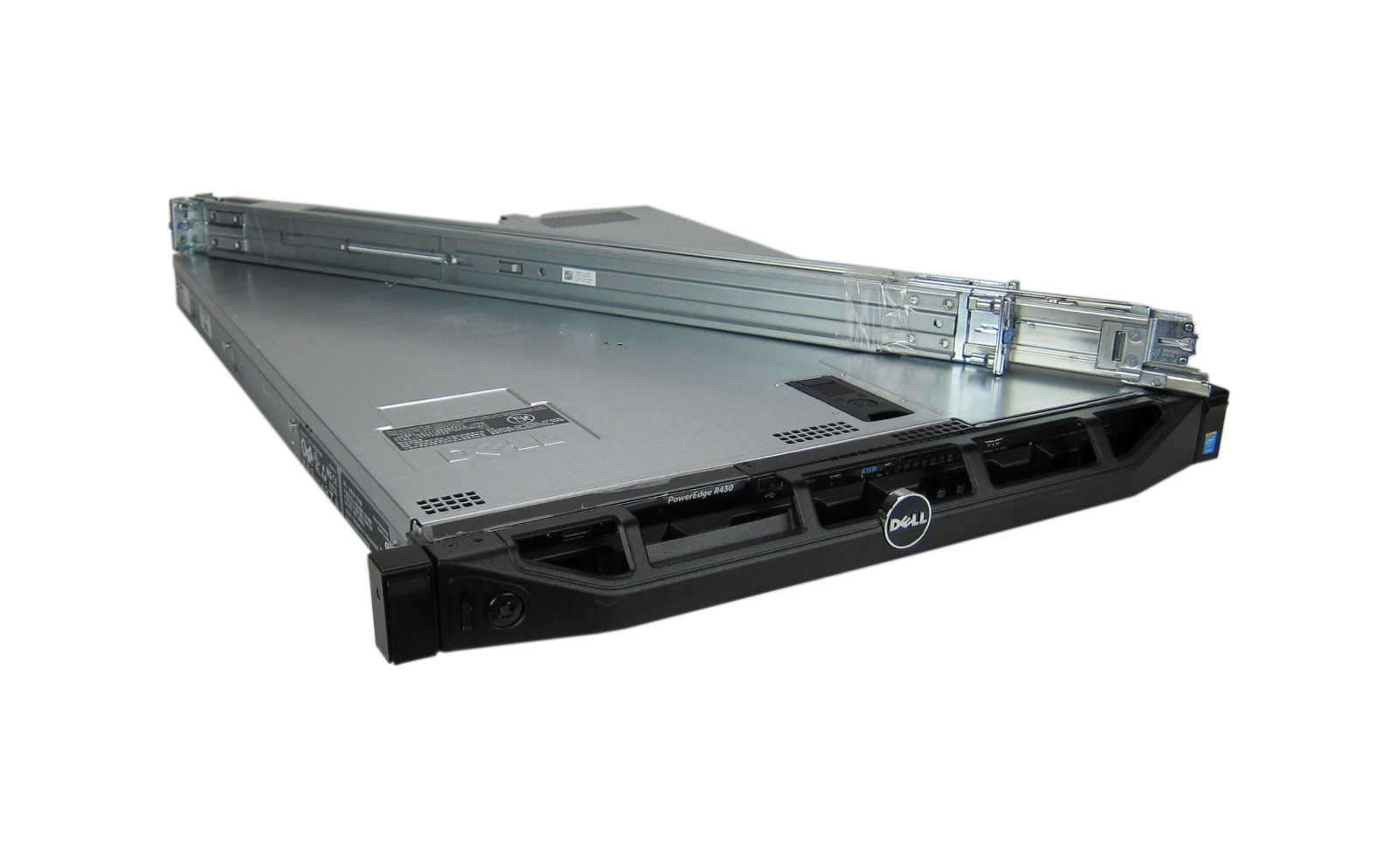 Dell PowerEdge R430 1U 4B 3.5 2x Xeon E5-2630v3 2.4GHz 8C 128GB 2x1TB H330 Rails