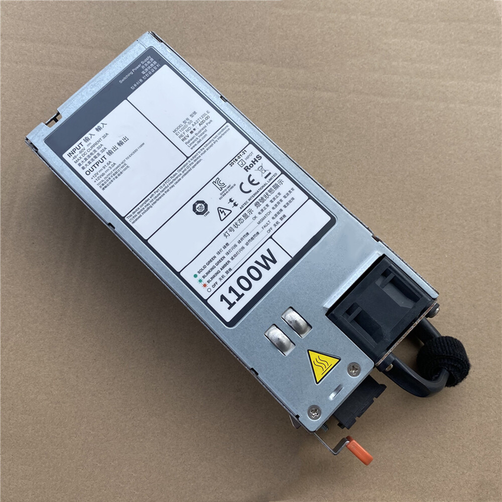 Server Power Supply For DELL R620 R720 R520 E1100D-S0 5G4WK Y1MGX