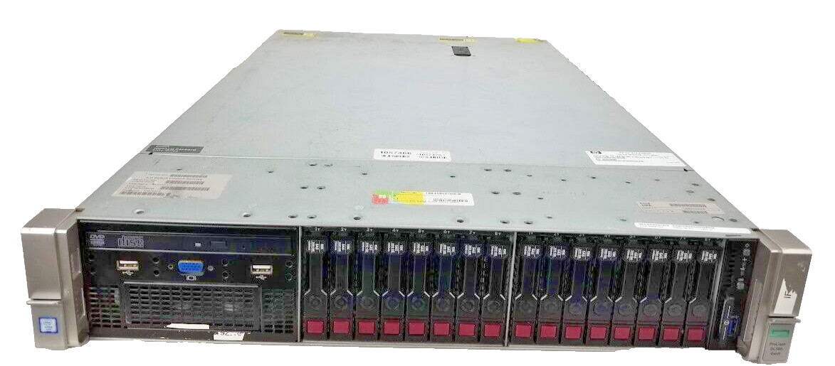 HP ProLiant DL380 Gen9 | 2X CPU E5-2620 V3 | 32 GB RAM | 16 X 300GB HDD