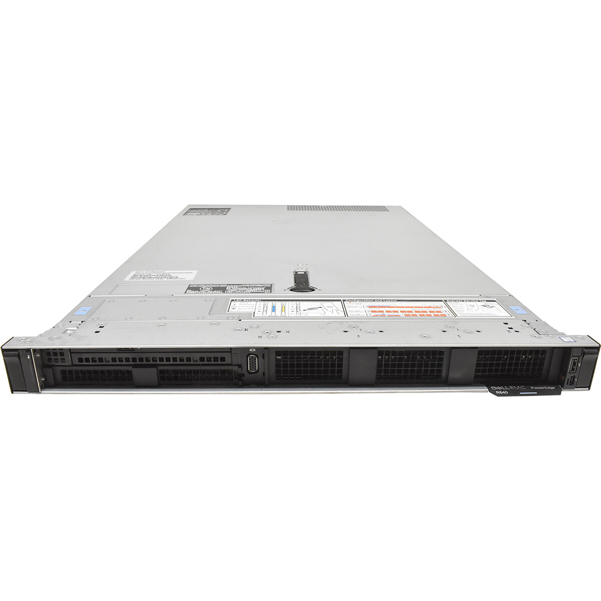 Dell PowerEdge R640 Chassis + Motherboard No CPU RAM No Backplane Controller PSU