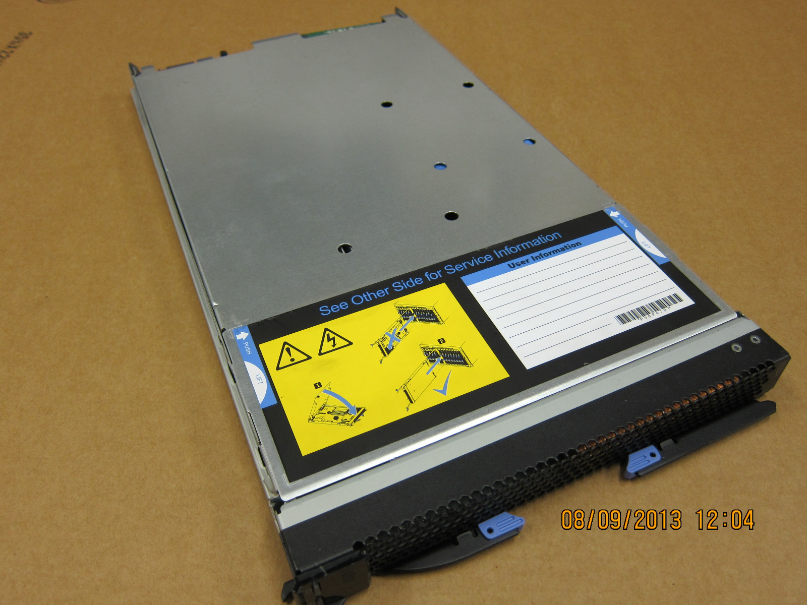 IBM 8853GLU HS21 Blade Server – 1x Xeon L5420 QC 2.5GHz 8GB 2x 73GB 10K SAS HDD