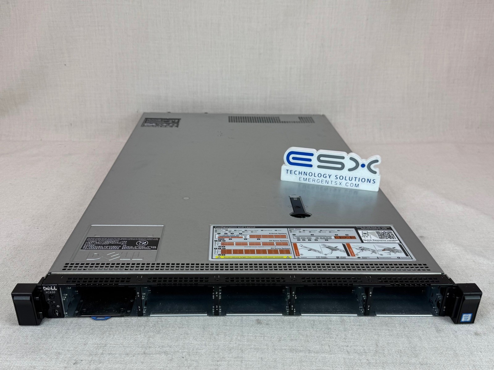 Dell PowerEdge XC630 10x 2.5” Server(same as R630) – 2x 14C E5-2680v4, 64GB RAM