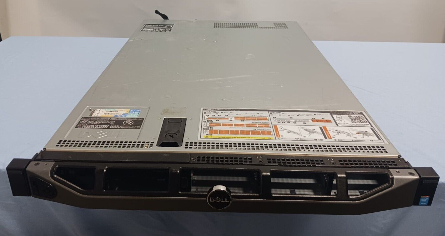 Dell PowerEdge R630 Server 8L9M842, E26S, E26S001, VC48F A00