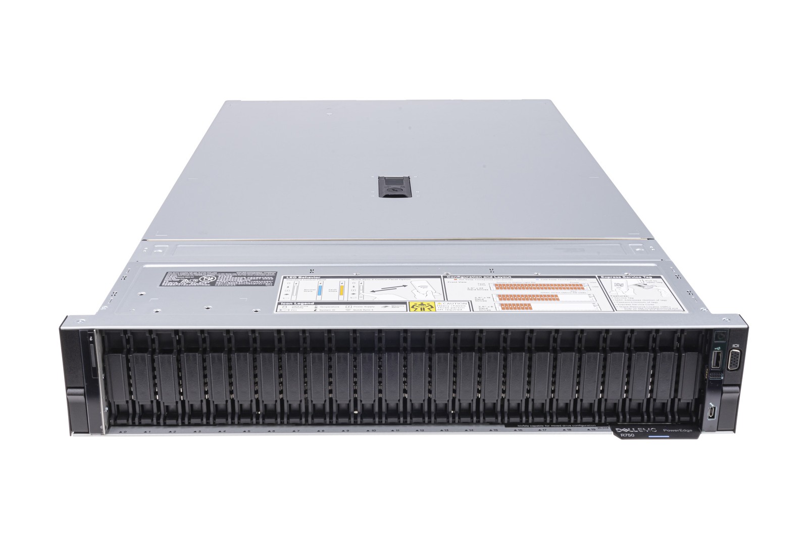 Server Dell R750 24×2.5 1x Silver 4310 32GB H345 2x 960GB SSD 2xPSU
