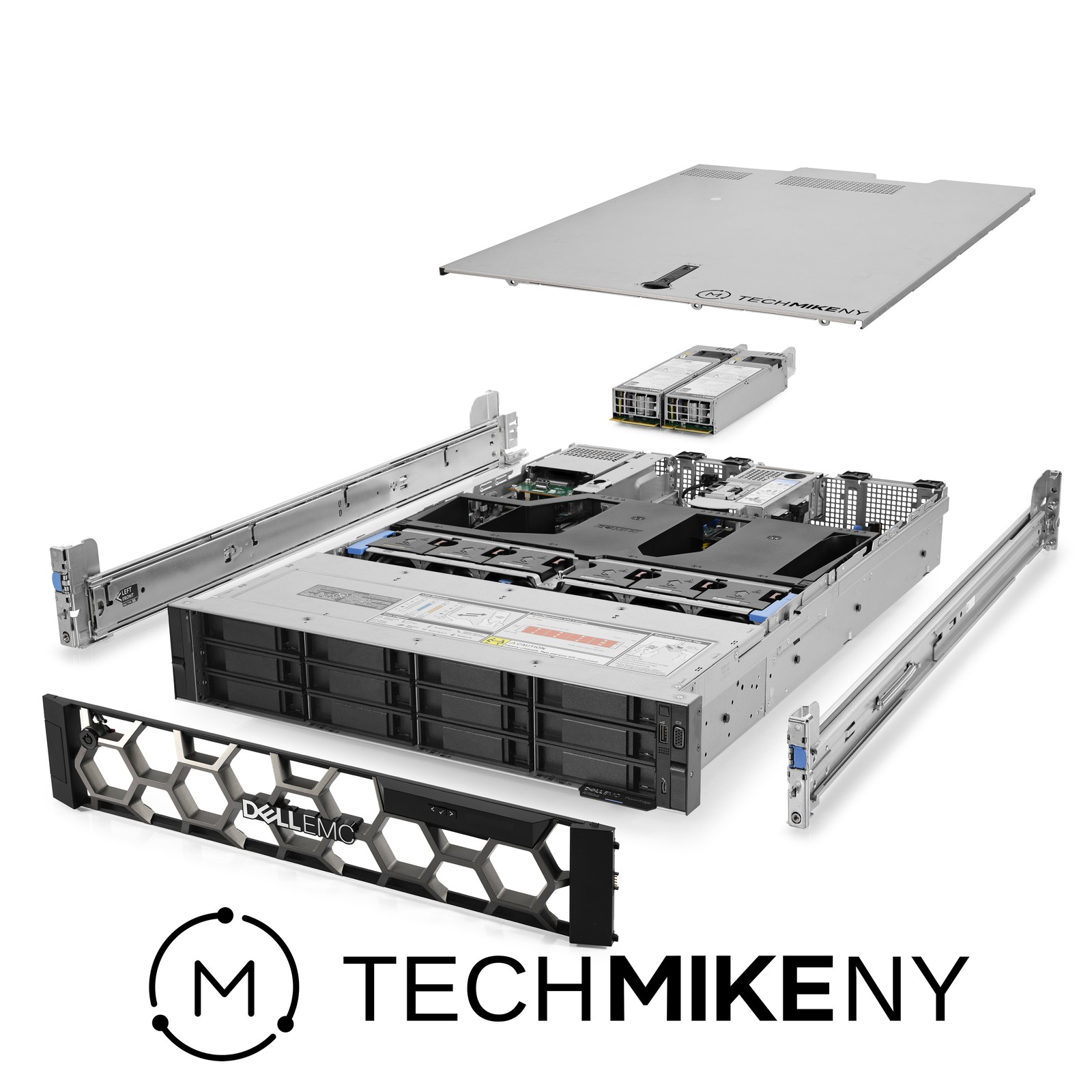 Dell PowerEdge R750xs Server 2x Gold 6334 3.60Ghz 16-Core 256GB RAM 8x 4TB SAS