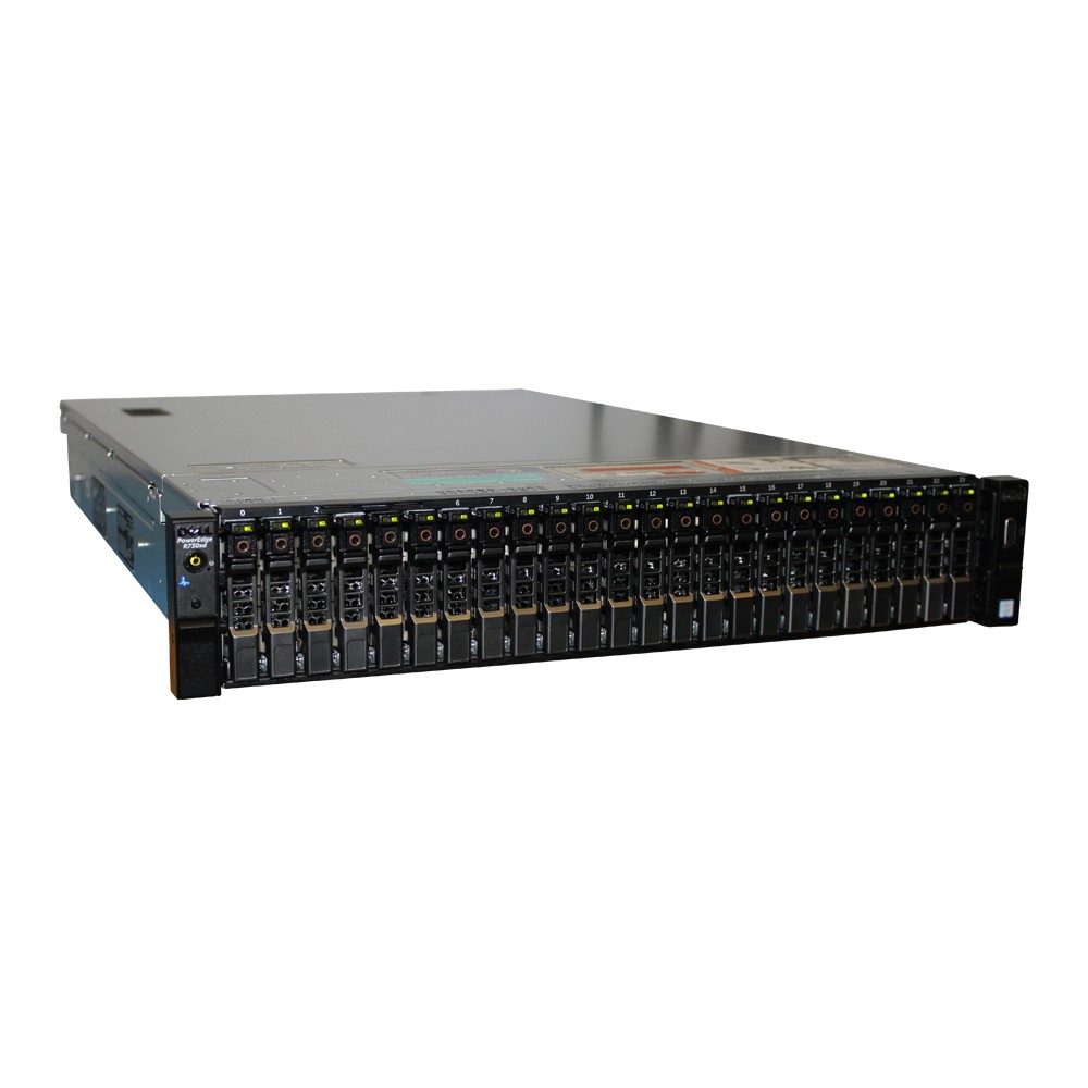 Dell PowerEdge R730xd Server 2x E5-2687Wv3 3.1GHz 10C 256GB 8x 480GB SSD H730