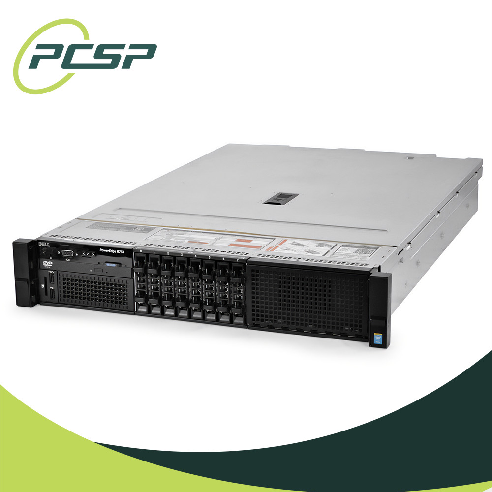 DELL PowerEdge R730 Server 2x E5-2690v3 2.6GHz =24 Cores 32GB H730 4xRJ45