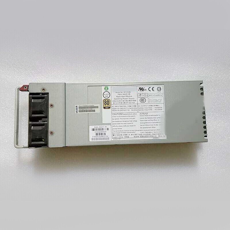 For Wave NF8560M2 PWS-1K41F-1R 1400W  Server Power Supply 100% Tested