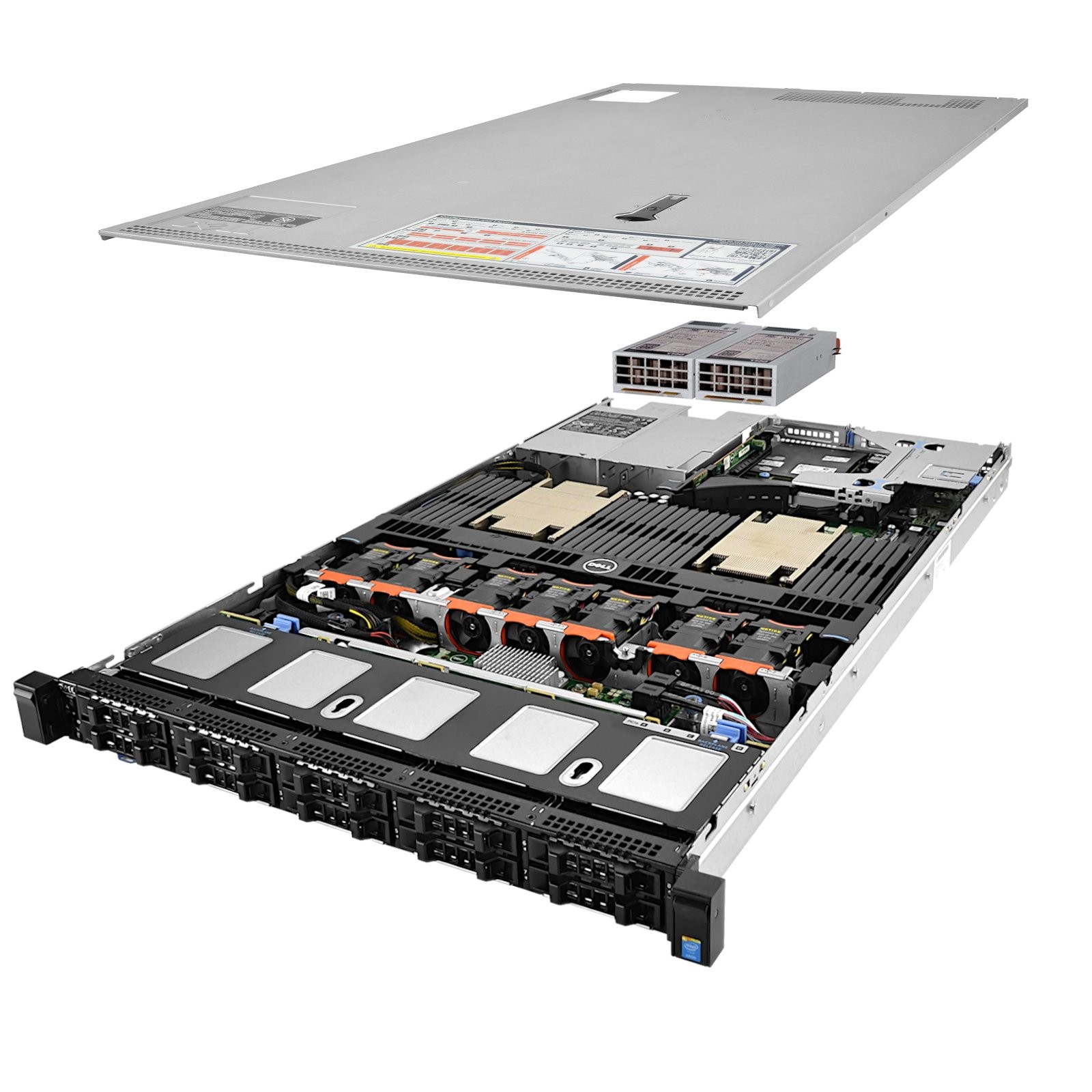 Dell PowerEdge R630 Server 2x E5-2630v4 2.20Ghz 20-Core 64GB RAM 10x New 1TB