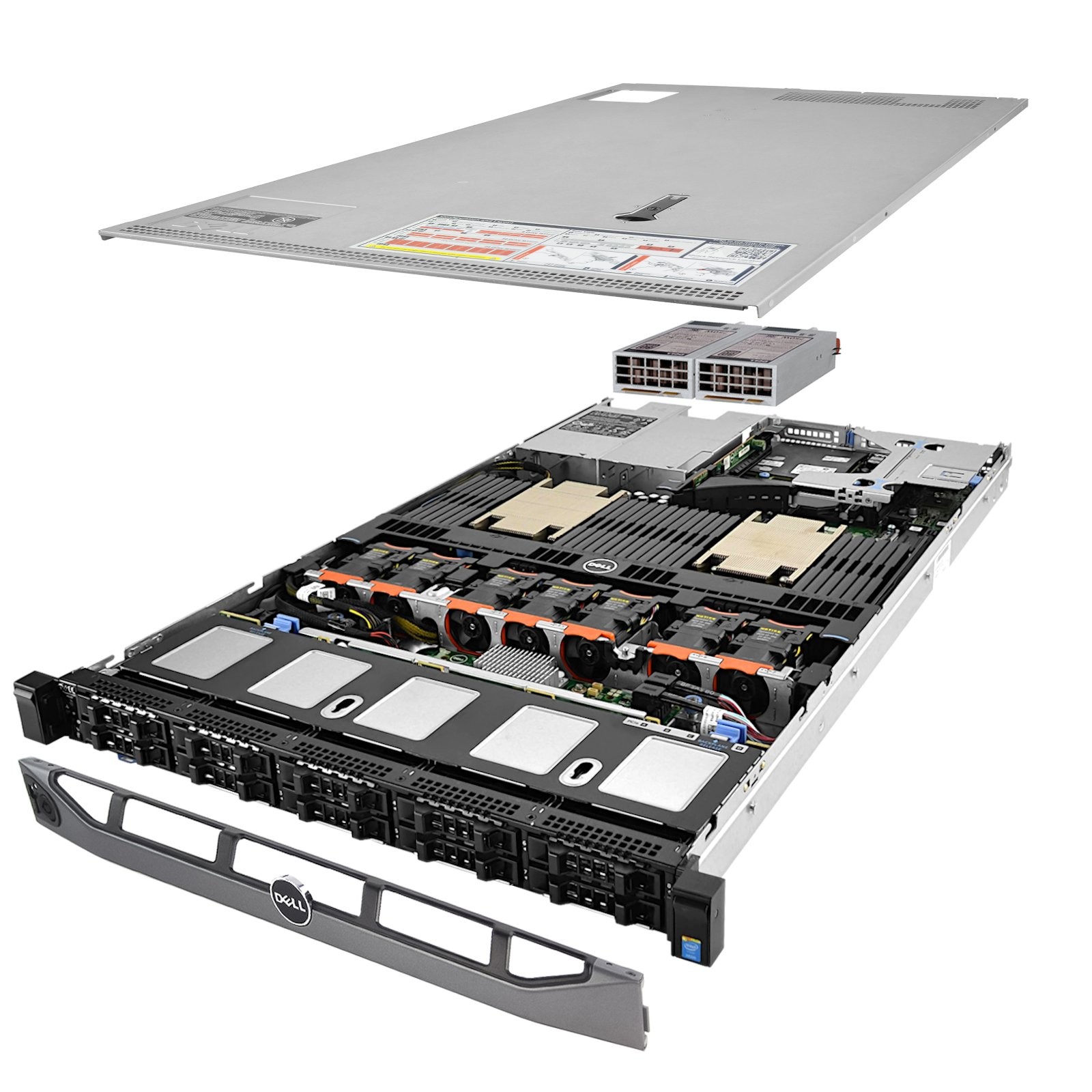 Dell PowerEdge R630 Server 3.20Ghz 16-Core 256GB RAM 2x 400GB SAS SSD + 8x 2TB