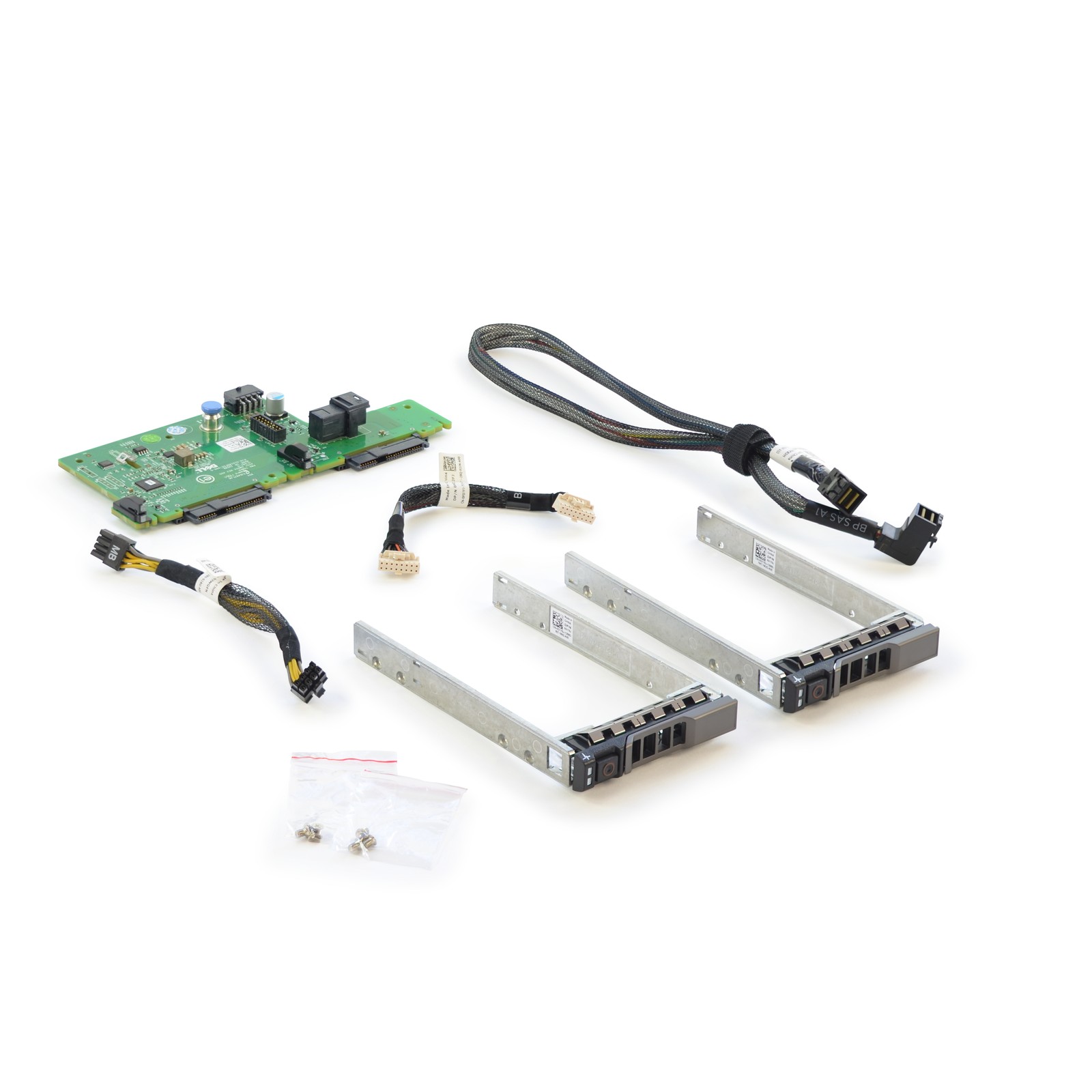 Flex-Bay with Cables for Dell PowerEdge R730xd 24-Bay + 2x SFF 2.5” Caddies