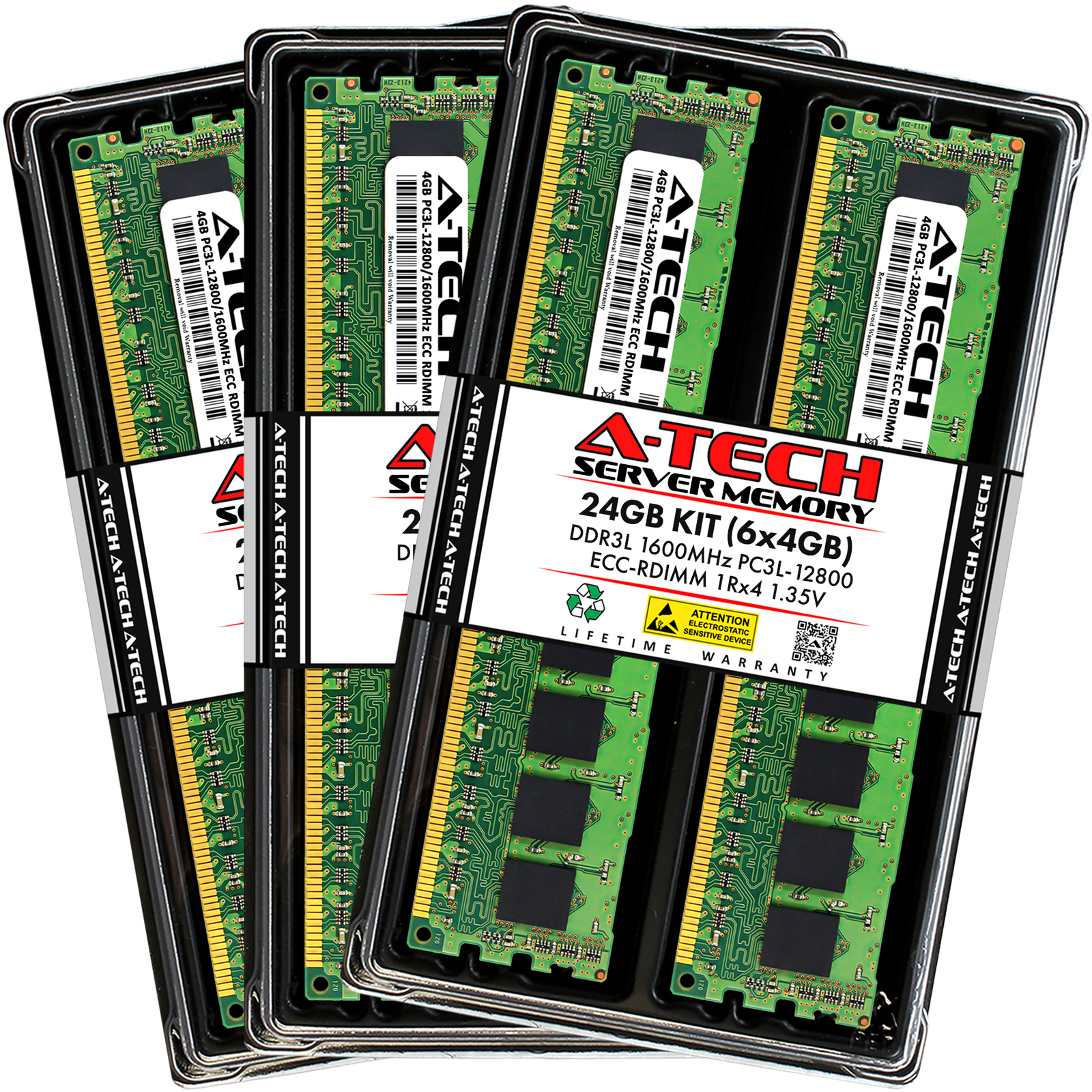 24GB 6x 4GB PC3L-12800R RDIMM Dell PowerEdge R420 R420xr R720xd R920 Memory RAM