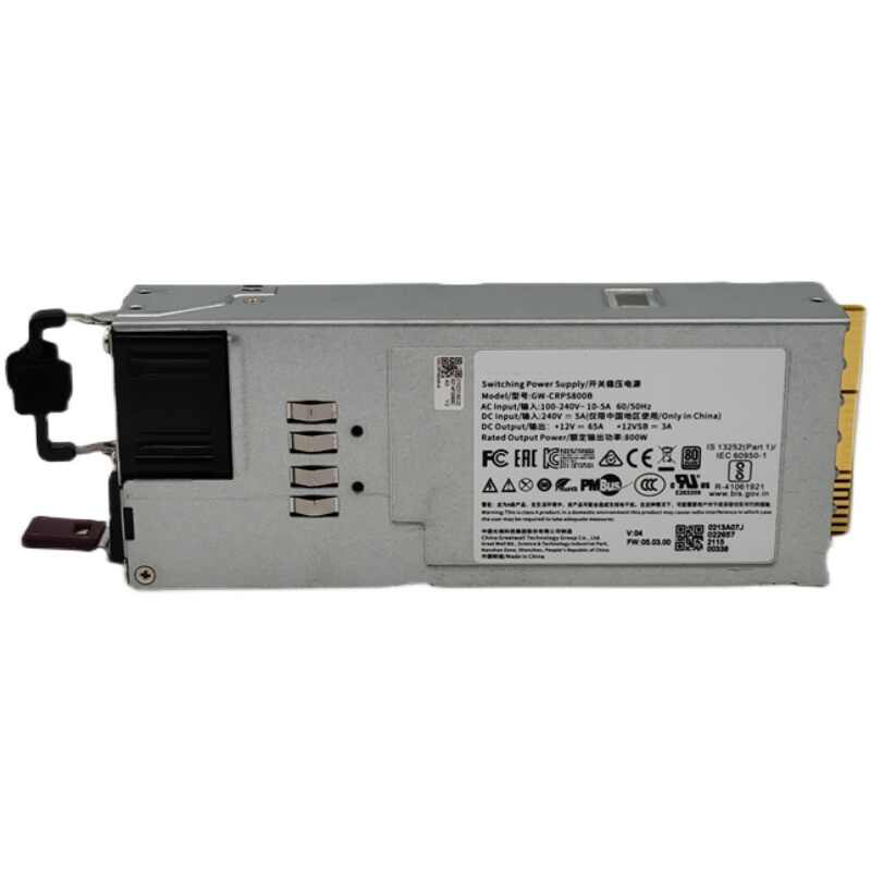 Used For H3C R4900G3 PSR800-12A 800W Server Power Supply 100% tested
