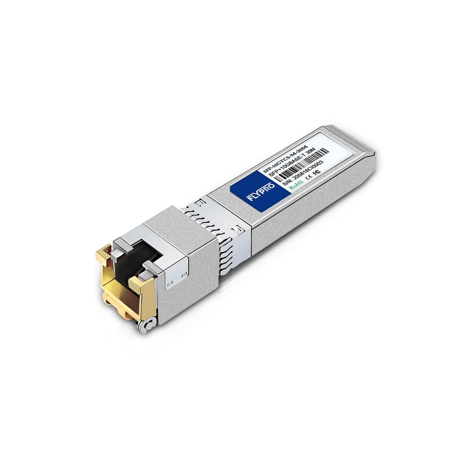 SFP+ to RJ45 Transceiver, 1.25G/2.5G/5G/10GBase-T SFP+ Module, 10G SFP to RJ4…
