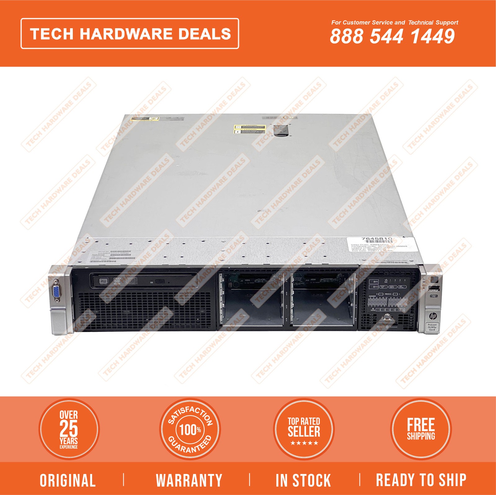653203-B21    HP ProLiant DL385p Gen8 8 SFF Configure-to-order Server