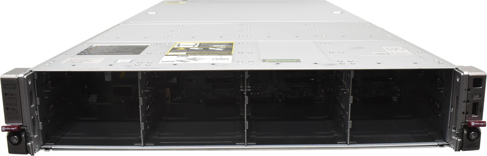 HP Server Apollo 4200 G9 No CPU No RAM 24x LFF 3.5″ + 2x PSU