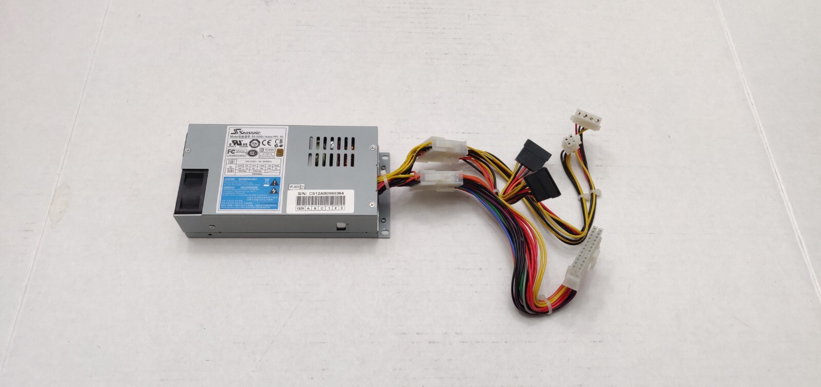 Seasonic SS-250SU 1U 80 Plus 250W Server Flex ATX Power Supply