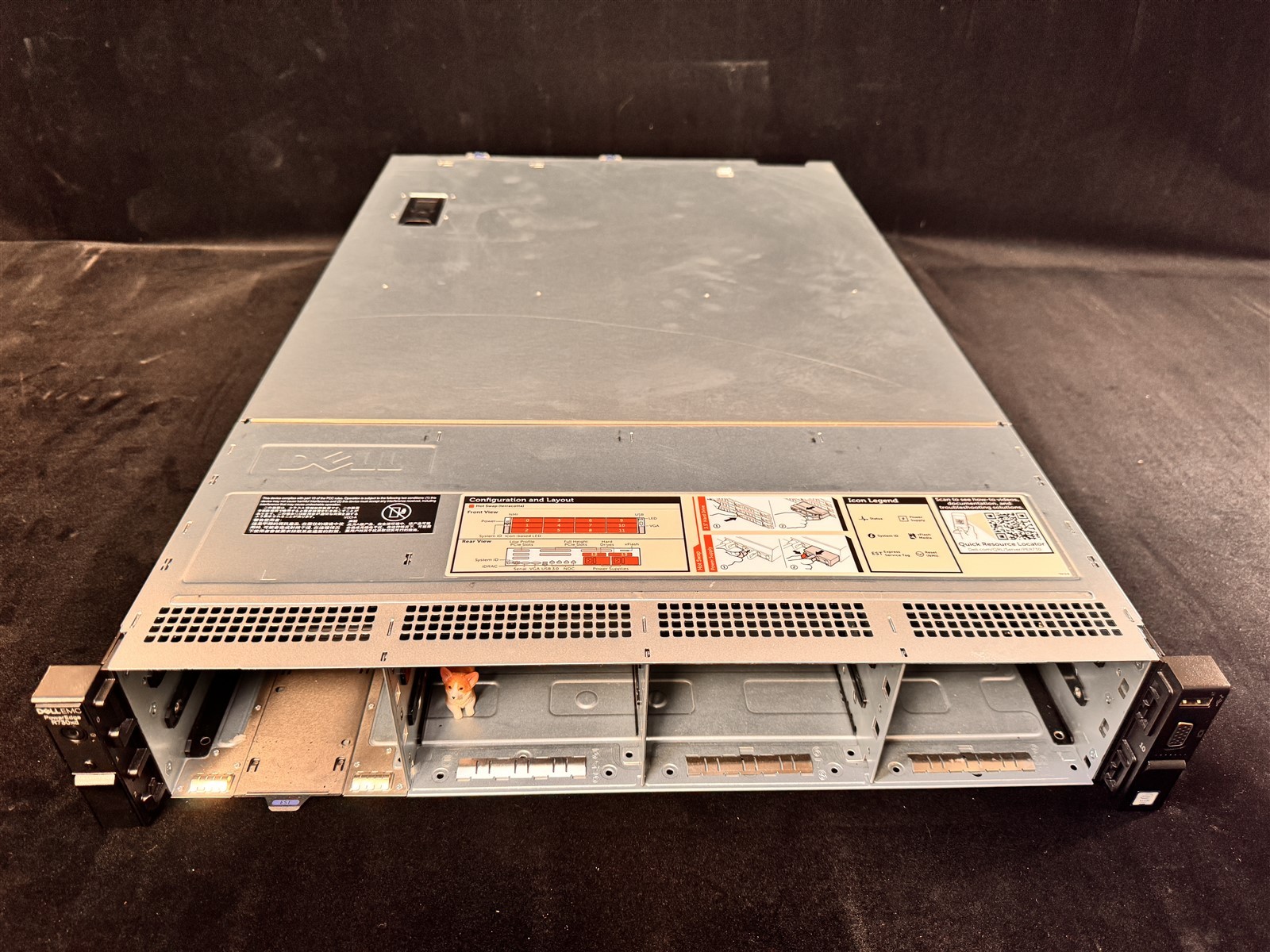 DELL POWEREDGE R730xd 12LFF 2x 6 CORE E5-2630LV3 1.8GHz 32GB RAM HBA330 NO HDD