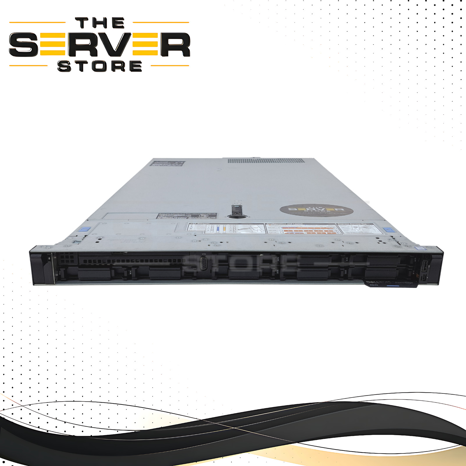 Dell R640 8x SFF 2x Gold 6146 3.2GHz 12C 128GB H730 2x 1.92TB I350-T4