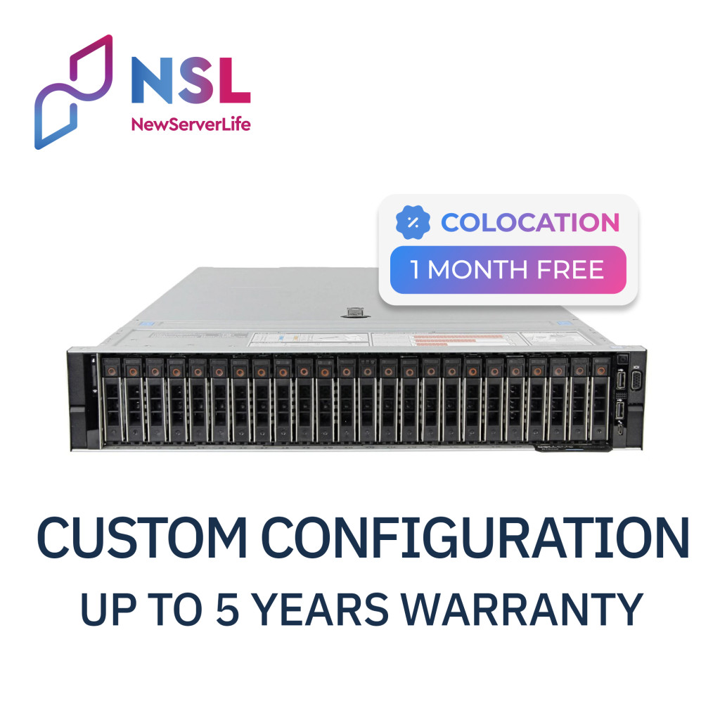 DELL R740xd 24SFF Server 2x Platinum 8168 2.7GHz 48 Cores 384GB H730p PCI 4xRJ45