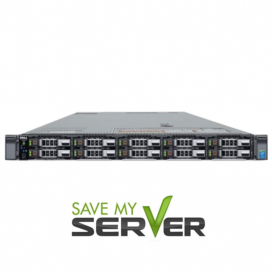 Dell PowerEdge R630 Server 2x E5-2680 V4 = 28 Cores H730 128GB RAM 2x 1.2TB SAS