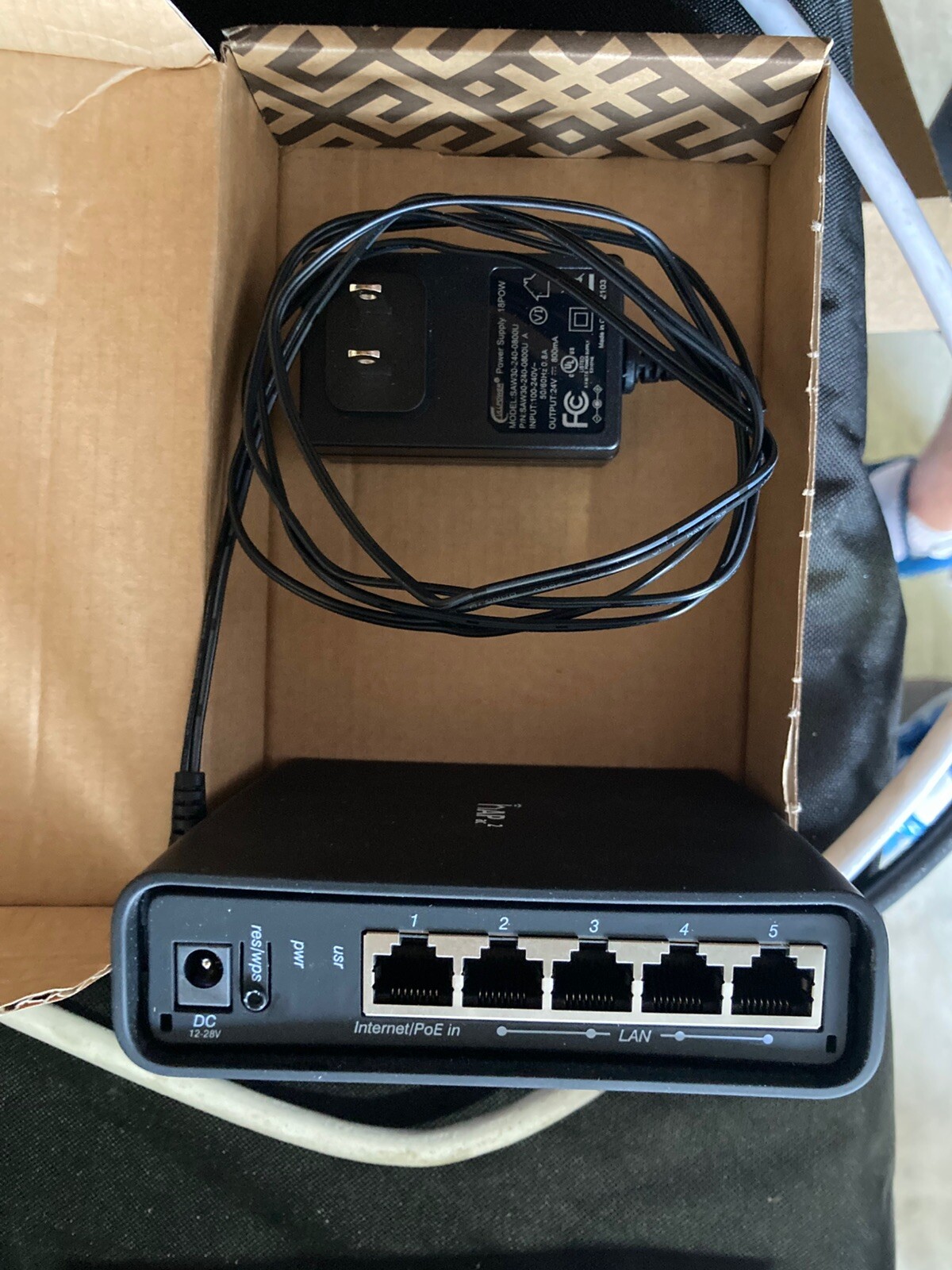 MikroTik hAP ac2 2.4/5GHz wireless Access Point